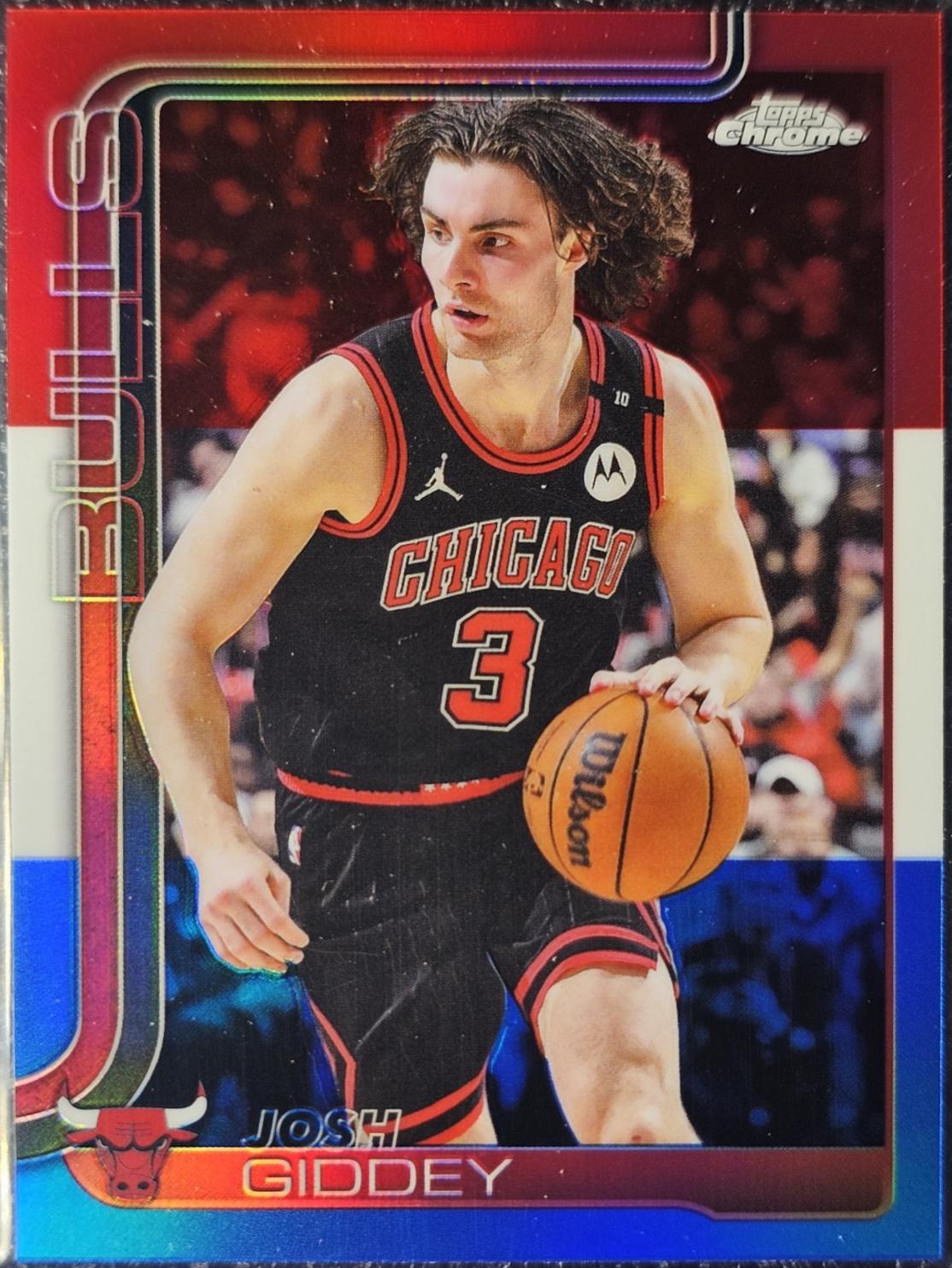 Josh Giddey [Red White Blue Refractor] #48