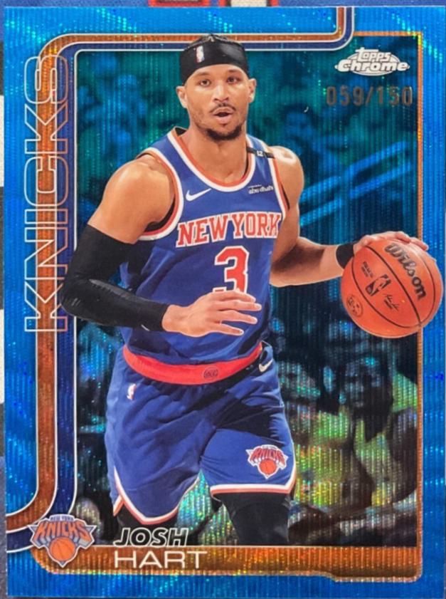 Josh Hart [Blue Wave Refractor] #160