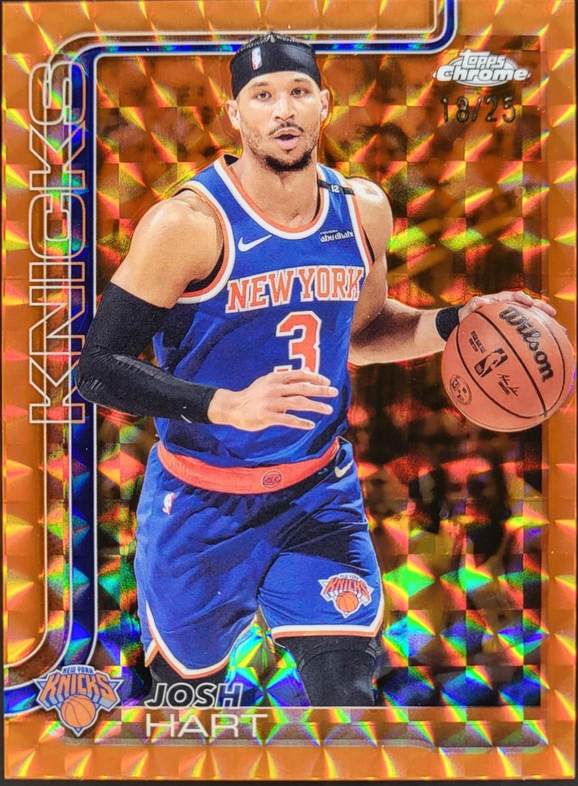 Josh Hart [Orange Geometric Refractor] #160