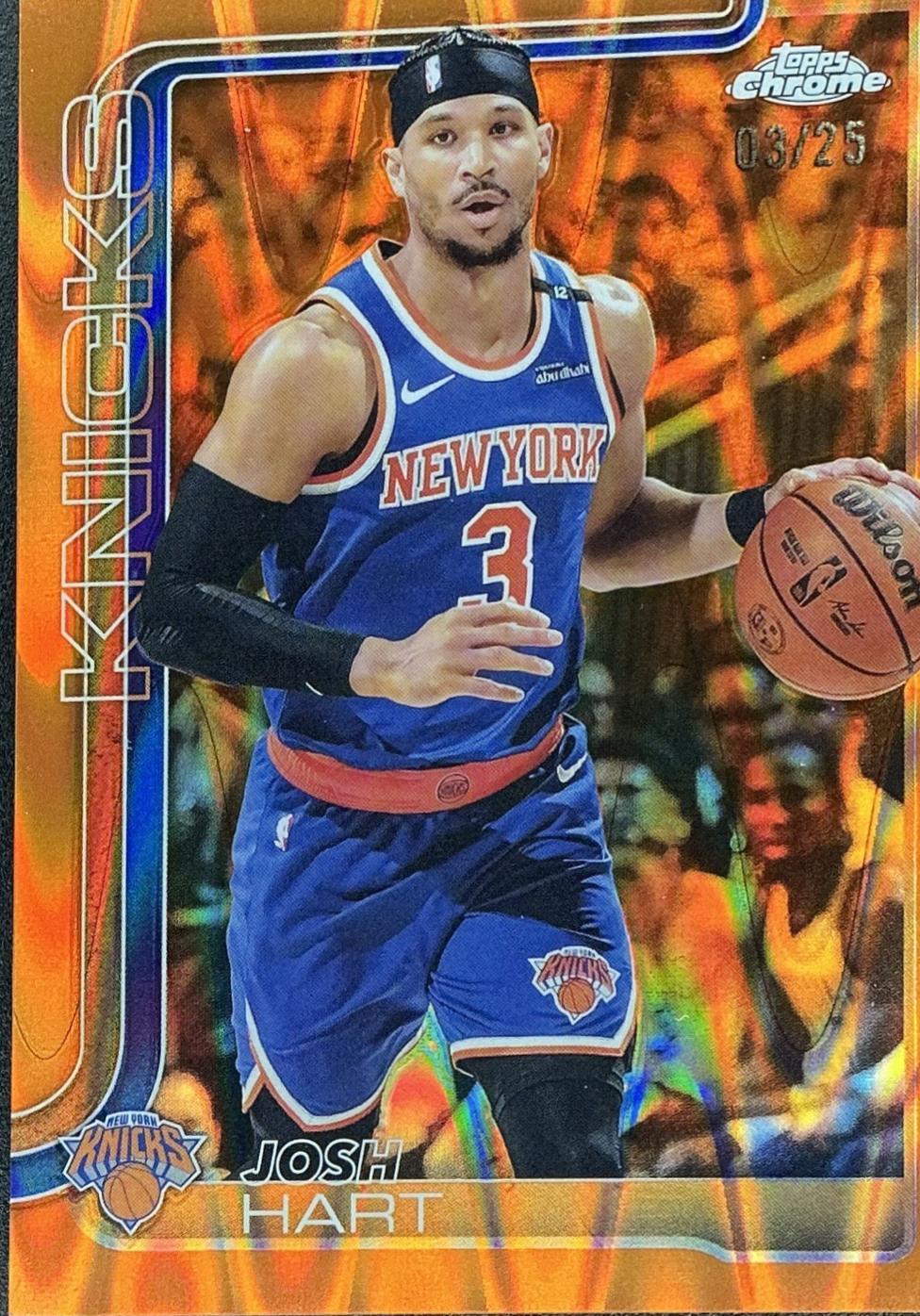 Josh Hart [RayWave Orange Refractor] #160