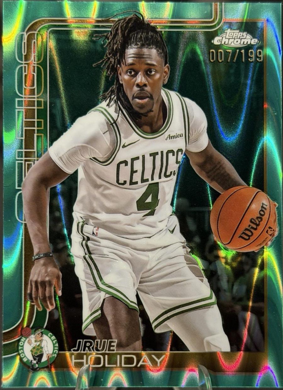 Jrue Holiday [RayWave Aqua Refractor] #46