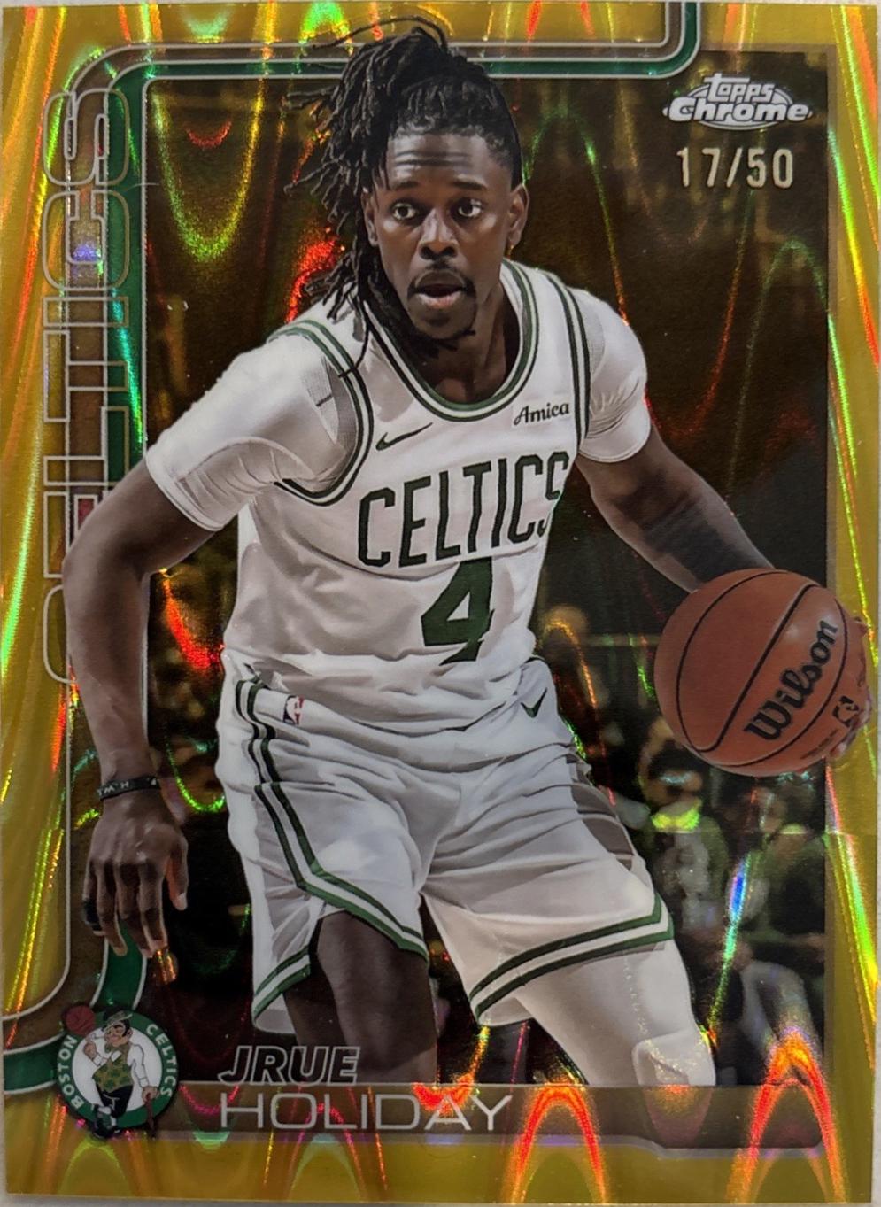 Jrue Holiday [RayWave Gold Refractor] #46