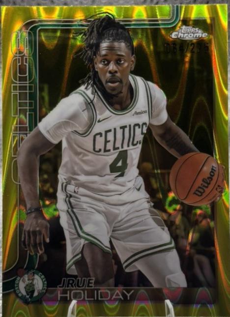 Jrue Holiday [RayWave Yellow Refractor] #46