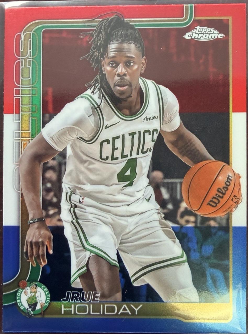 Jrue Holiday [Red White Blue Refractor] #46