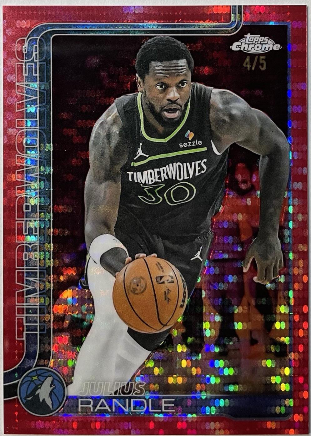Julius Randle [Pulsar Red Refractor] #123