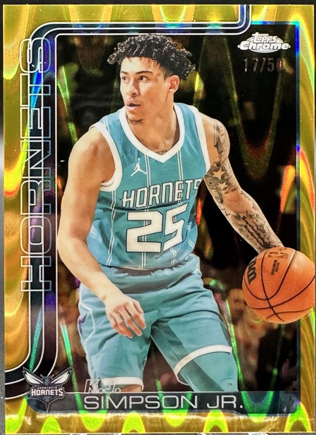 K.J. Simpson Jr. [Gold Refractor] #45