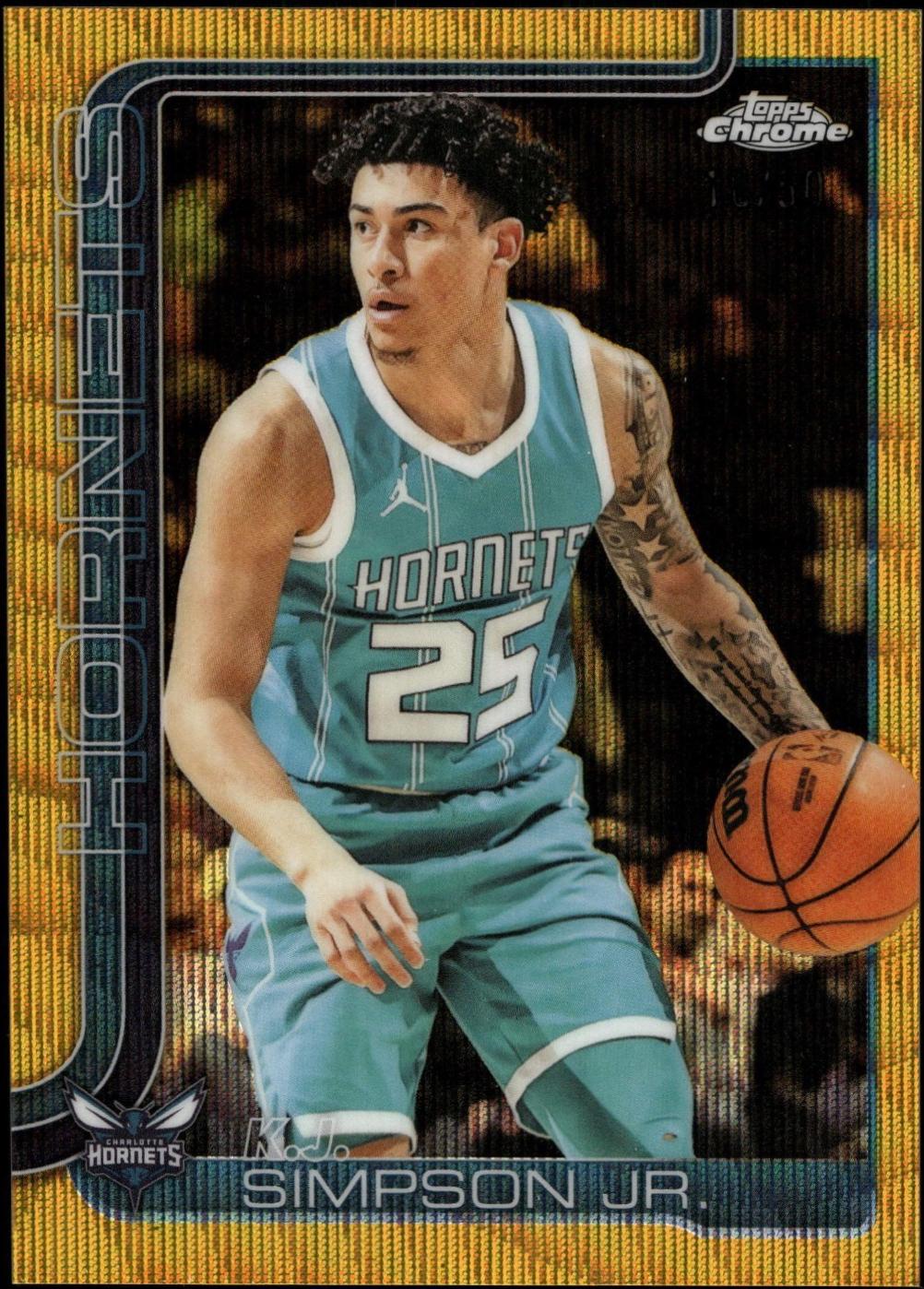 K.J. Simpson Jr. [Gold Wave Refractor] #45