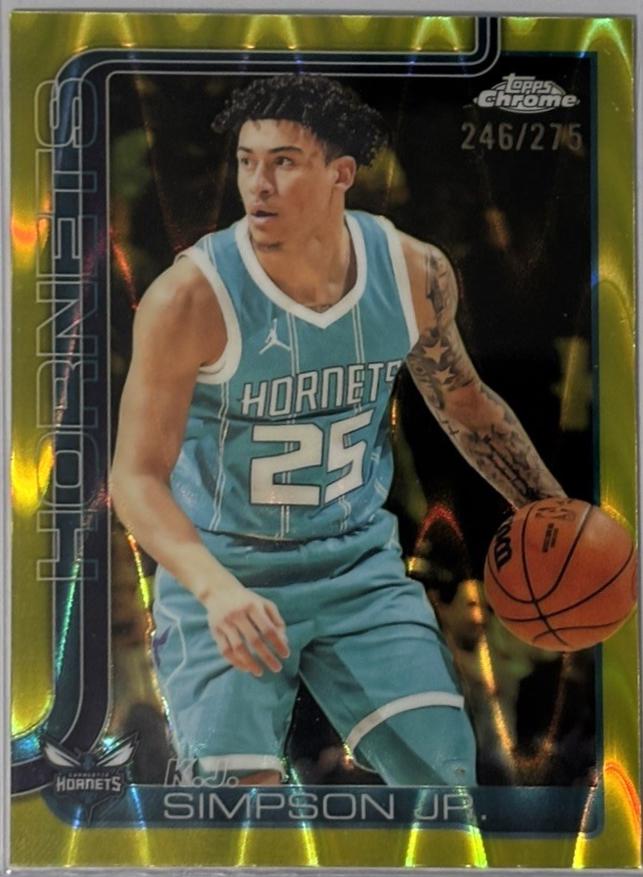 K.J. Simpson Jr. [RayWave Yellow Refractor] #45