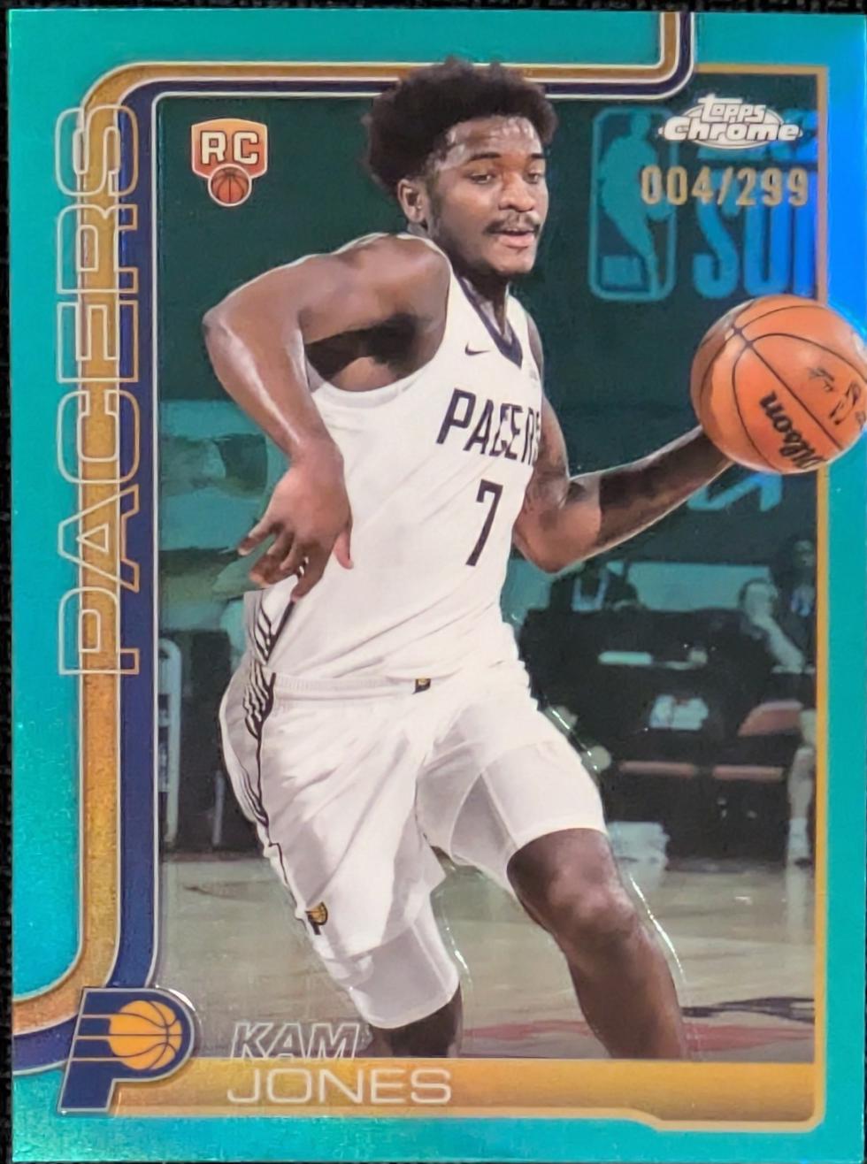 Kam Jones [Teal Refractor] #289