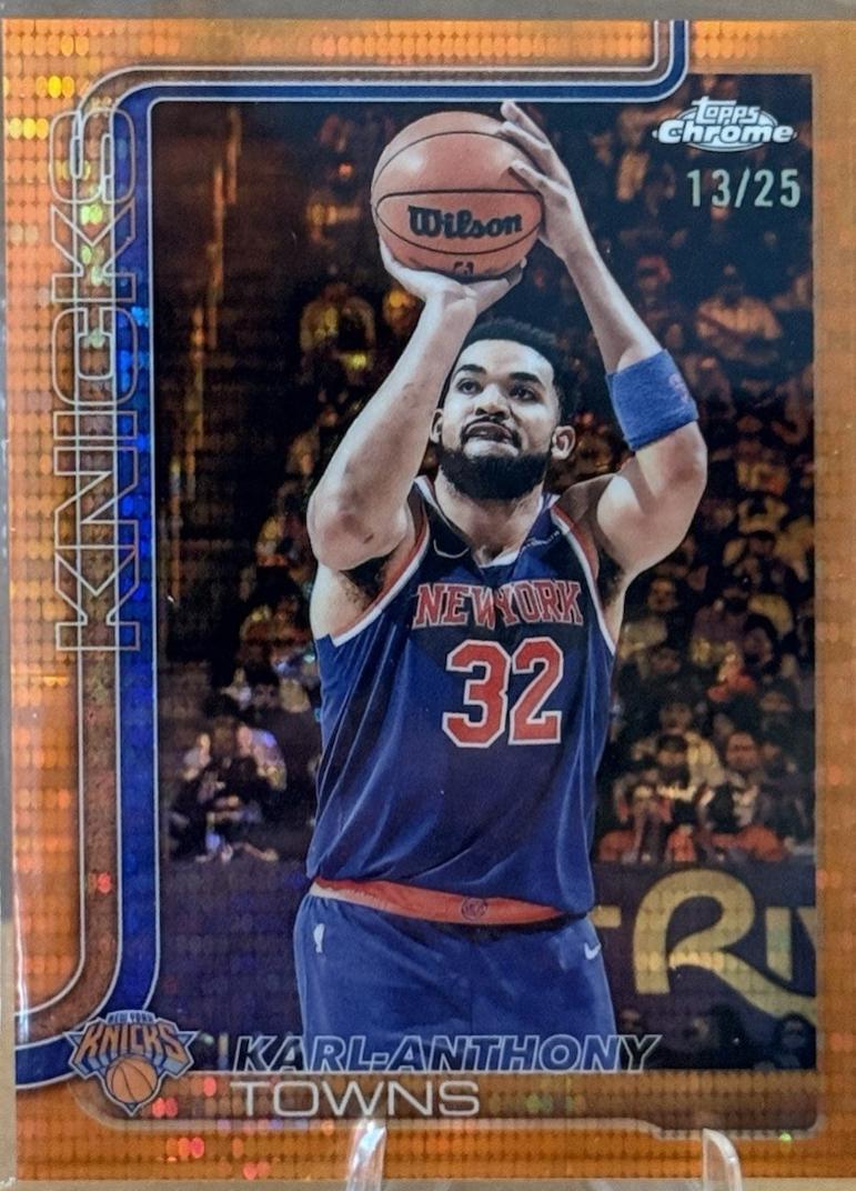 Karl-Anthony Towns [Pulsar Orange Refractor] #179