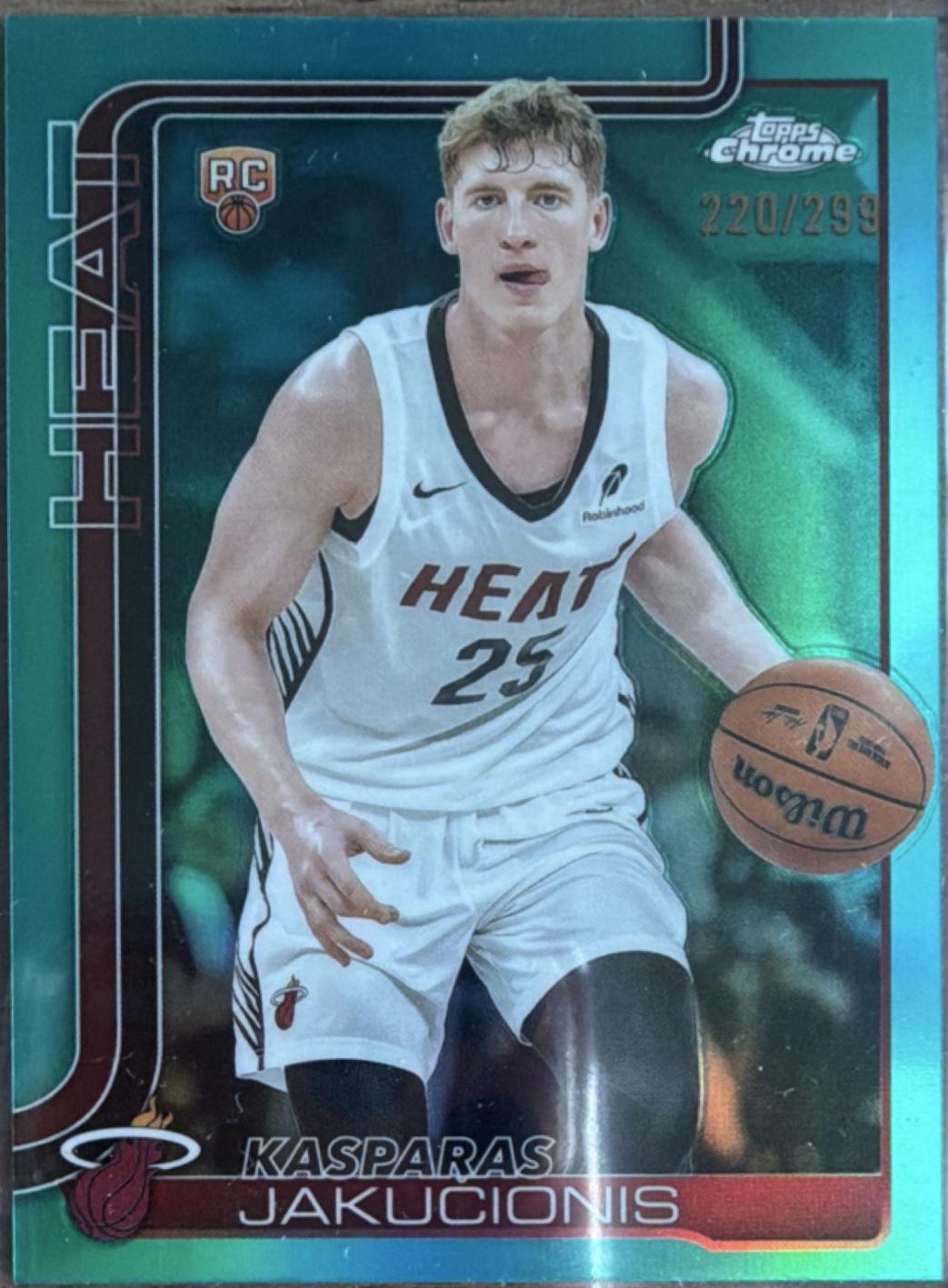 Kasparas Jakucionis [Aqua Refractor] #270