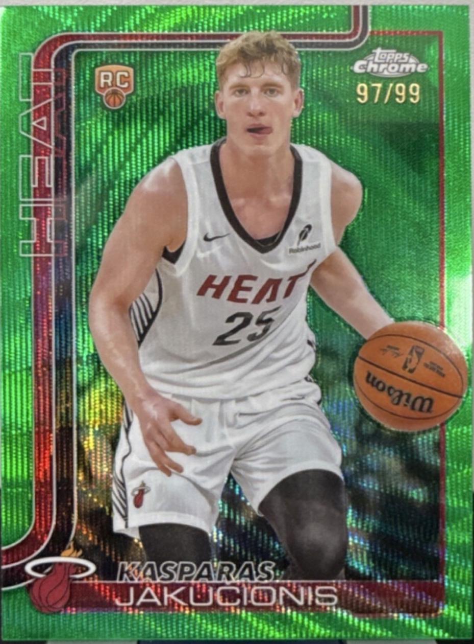 Kasparas Jakucionis [Green Refractor] #270