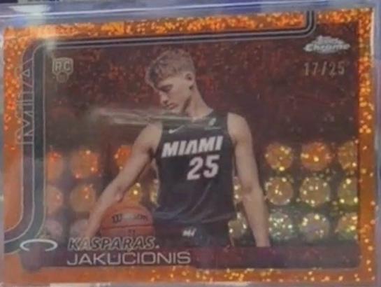 Kasparas Jakucionis [Orange Image Variation] #270