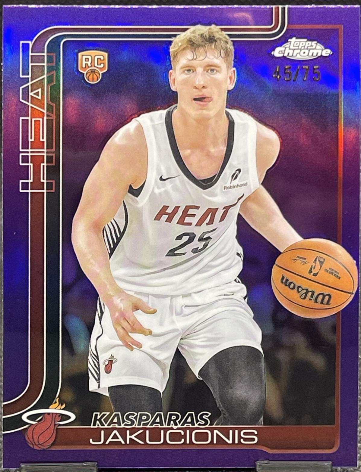 Kasparas Jakucionis [Purple Refractor] #270