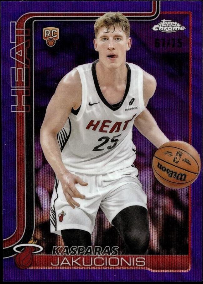 Kasparas Jakucionis [Purple Wave Refractor] #270