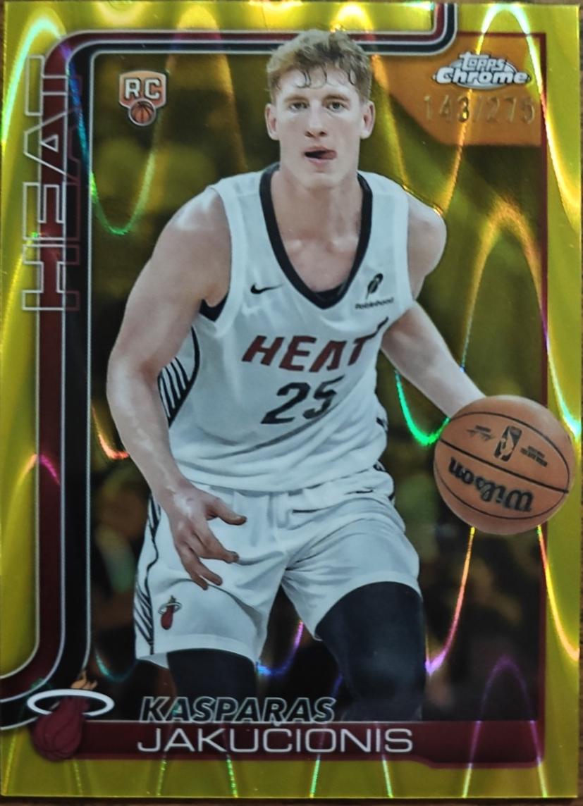Kasparas Jakucionis [RayWave Yellow Refractor] #270