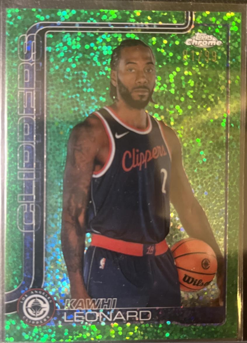 Kawhi Leonard [Green Image Variation] #44