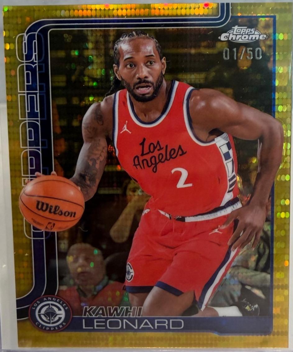 Kawhi Leonard [Pulsar Gold Refractor] #44
