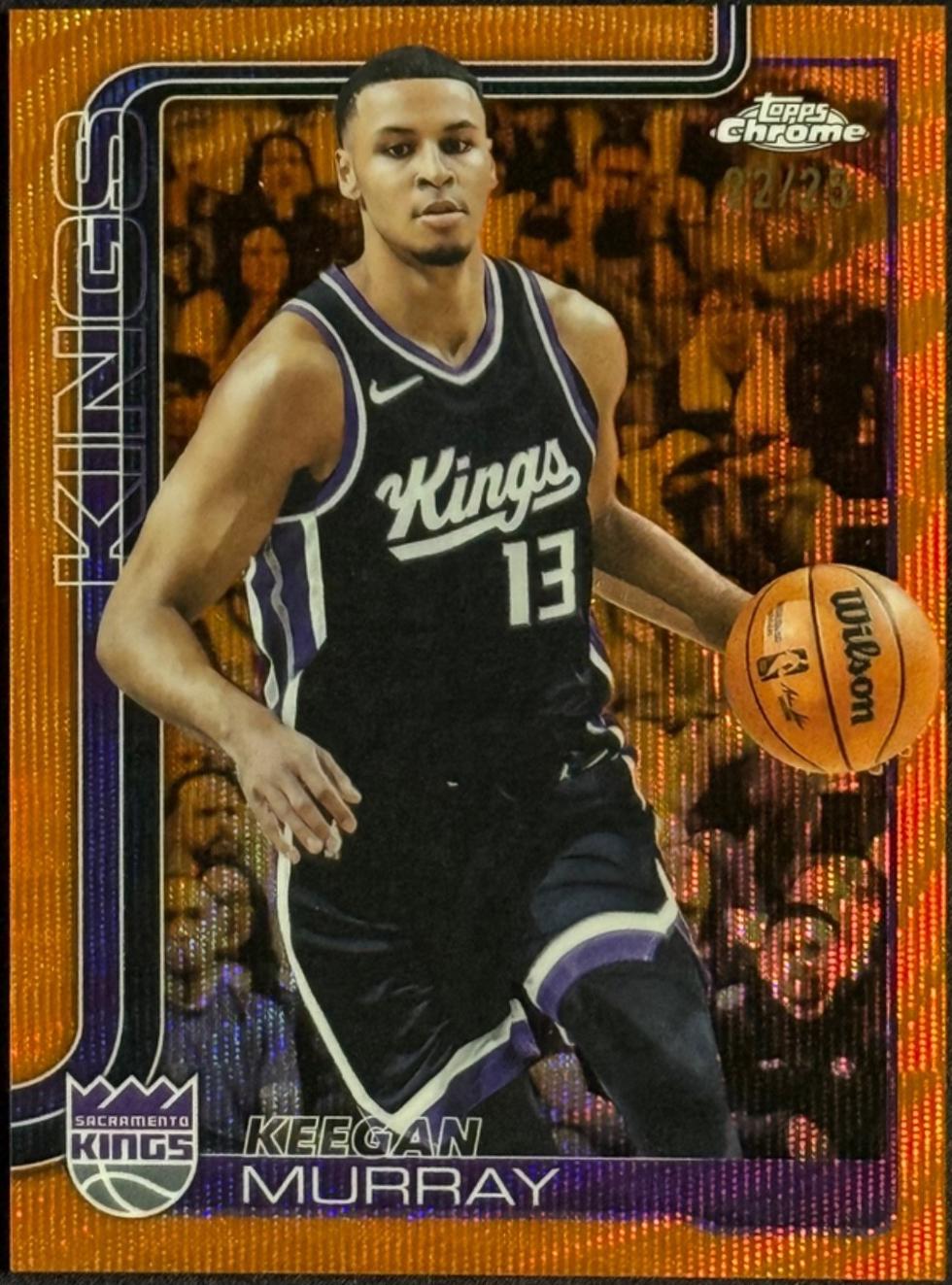 Keegan Murray [Orange Wave Refractor] #227