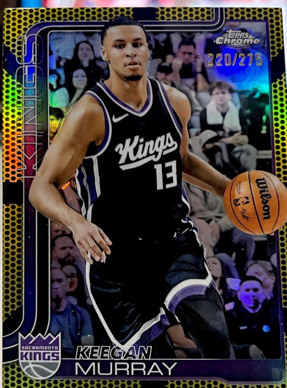 Keegan Murray [Yellow Basketball Refractor] #227