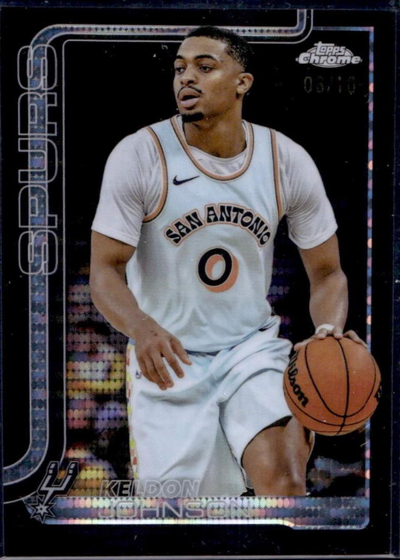 Keldon Johnson [Pulsar Black Refractor] #220