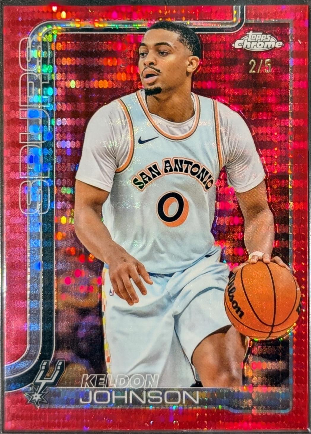 Keldon Johnson [Pulsar Red Refractor] #220