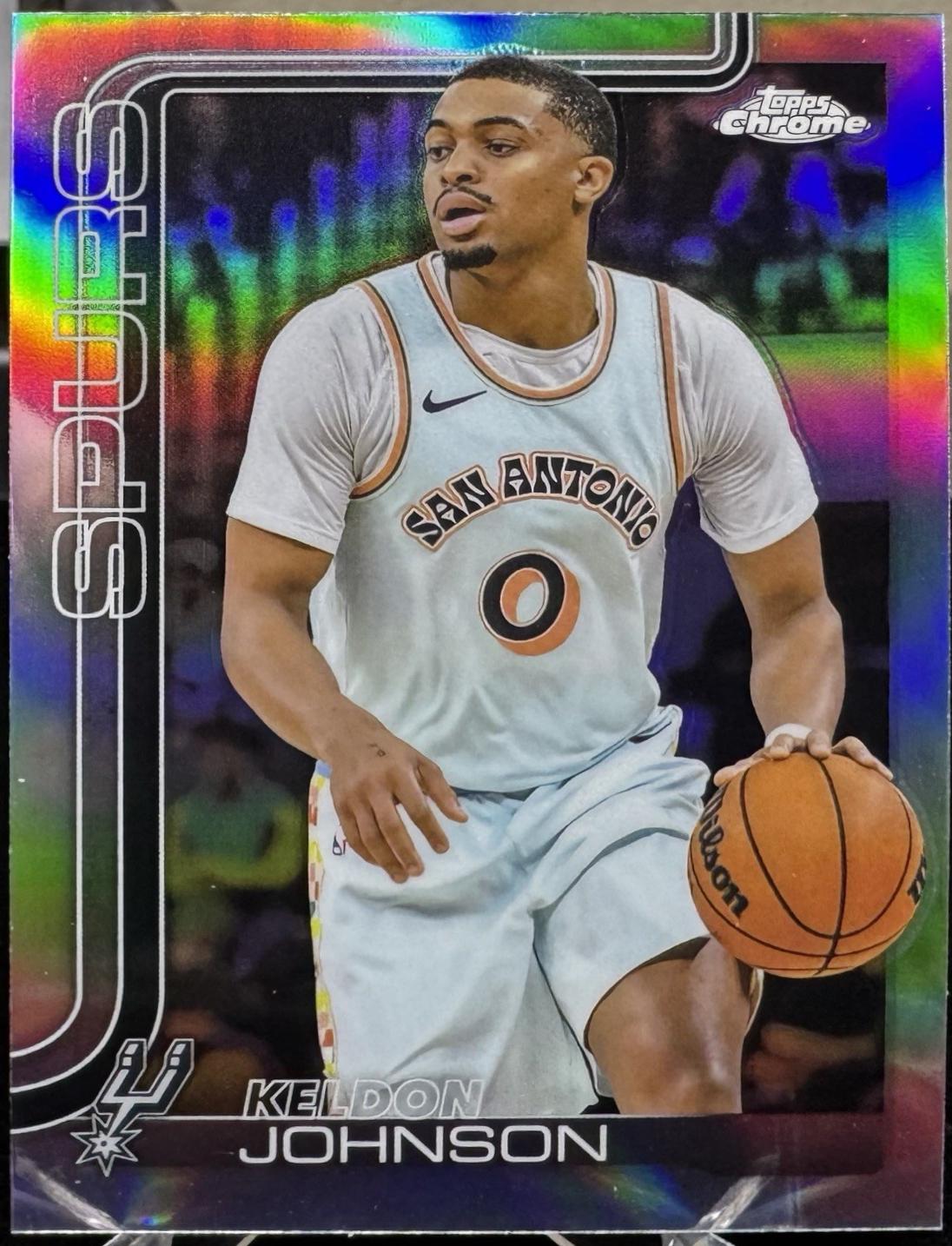 Keldon Johnson [Refractor] #220