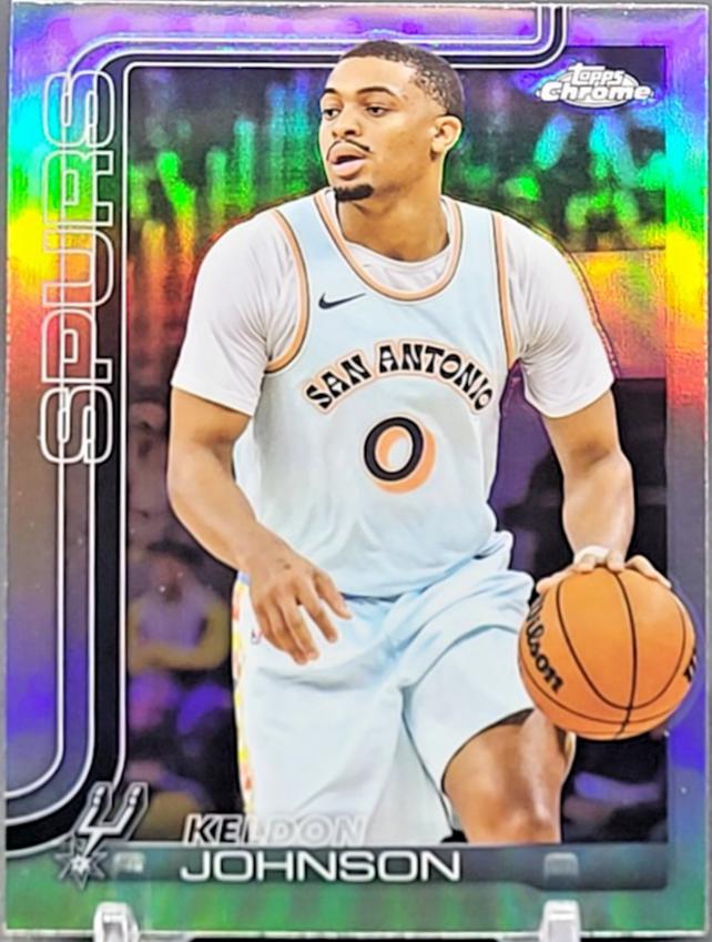 Keldon Johnson [Silver Refractor] #220