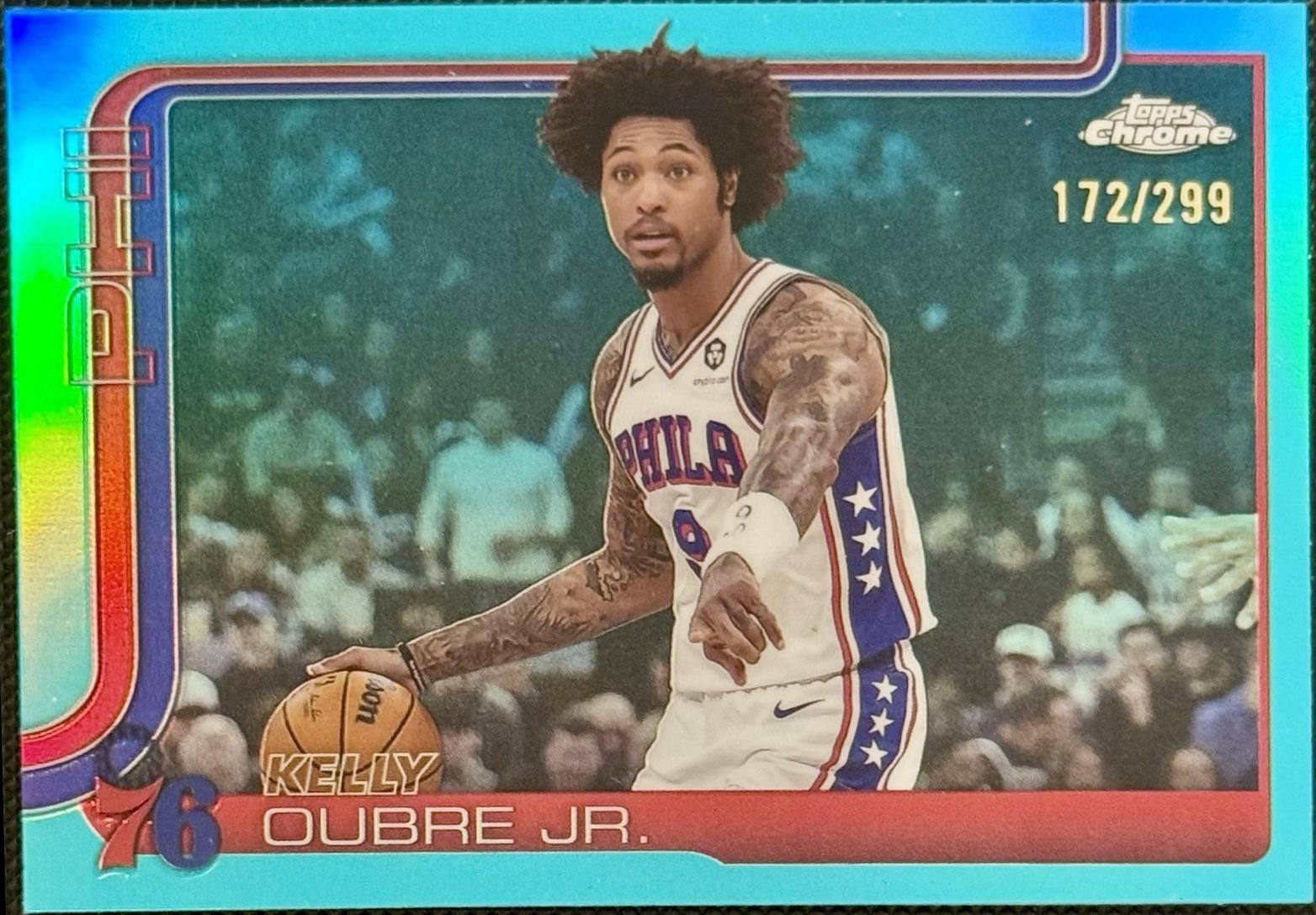 Kelly Oubre Jr. [Aqua Refractor] #114