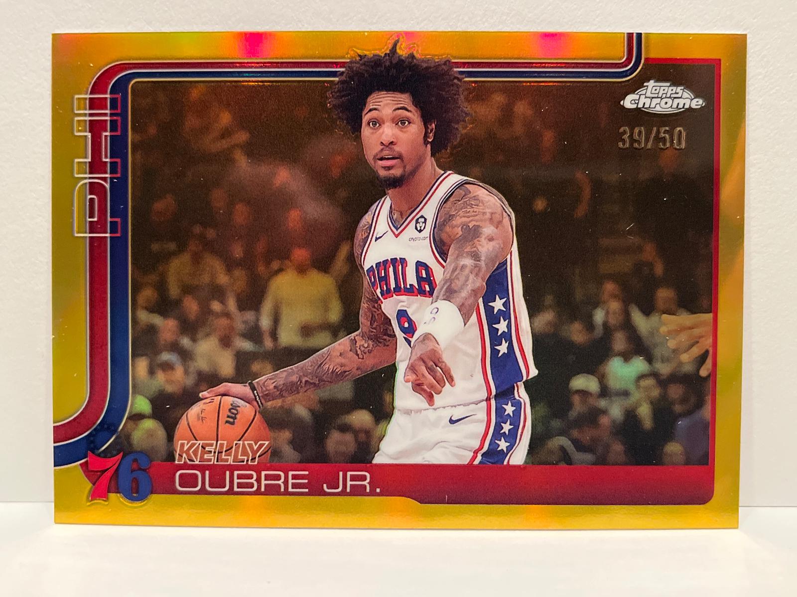 Kelly Oubre Jr. [Gold Refractor] #114