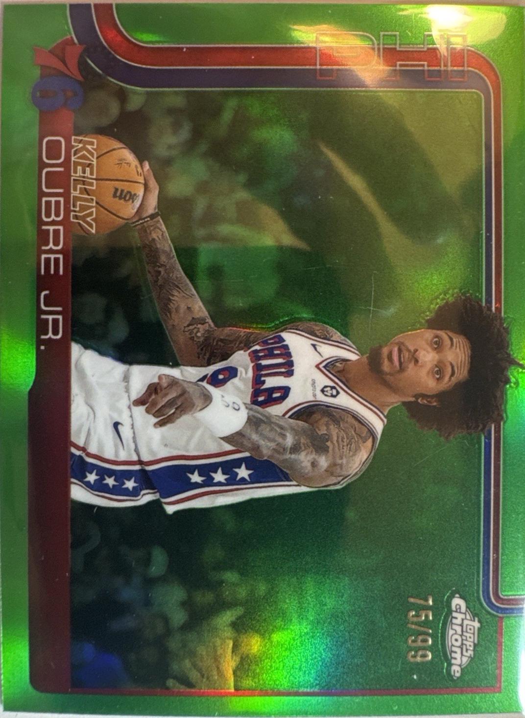 Kelly Oubre Jr. [Green Refractor] #114