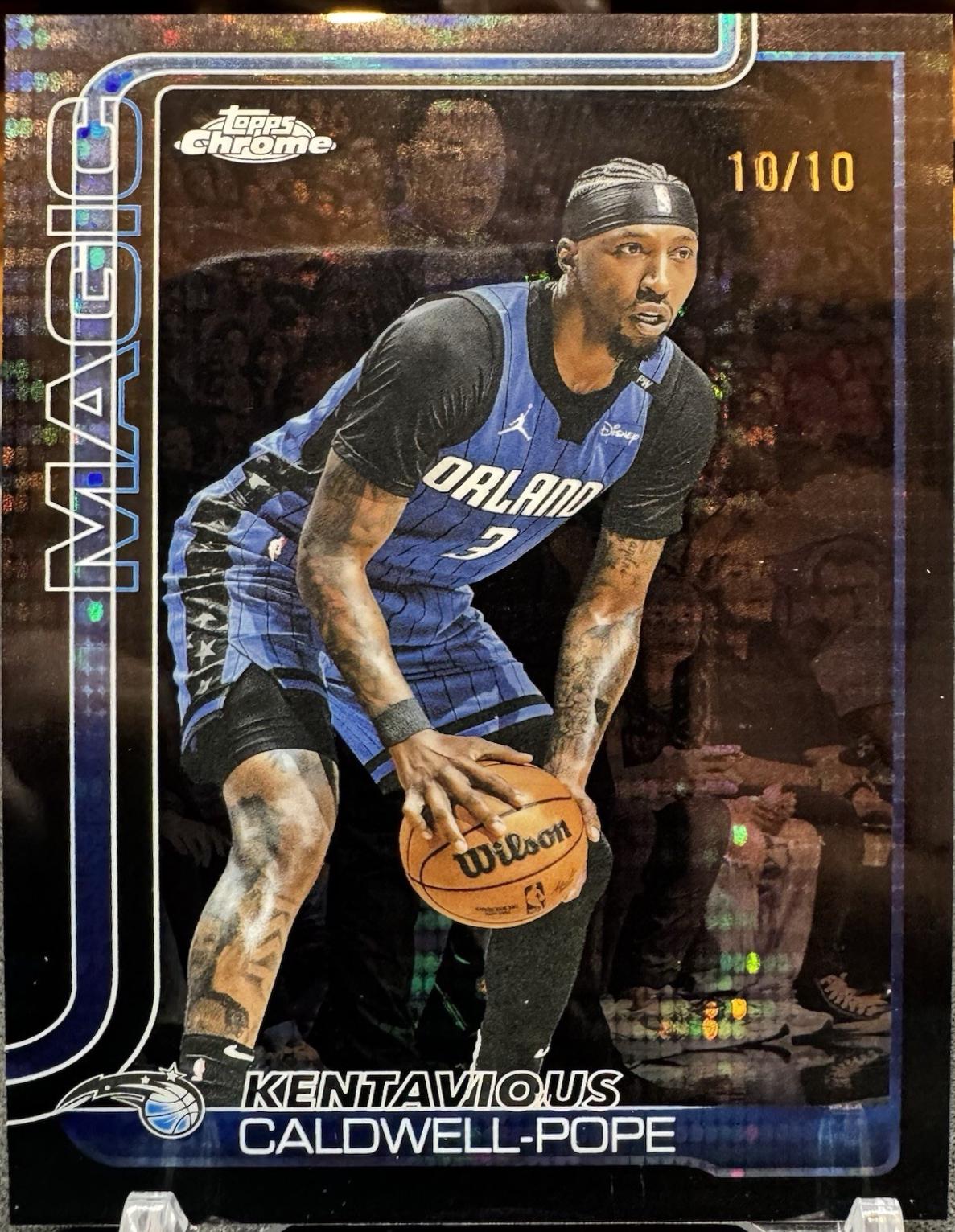 Kentavious Caldwell-Pope [Pulsar Black Refractor] #143