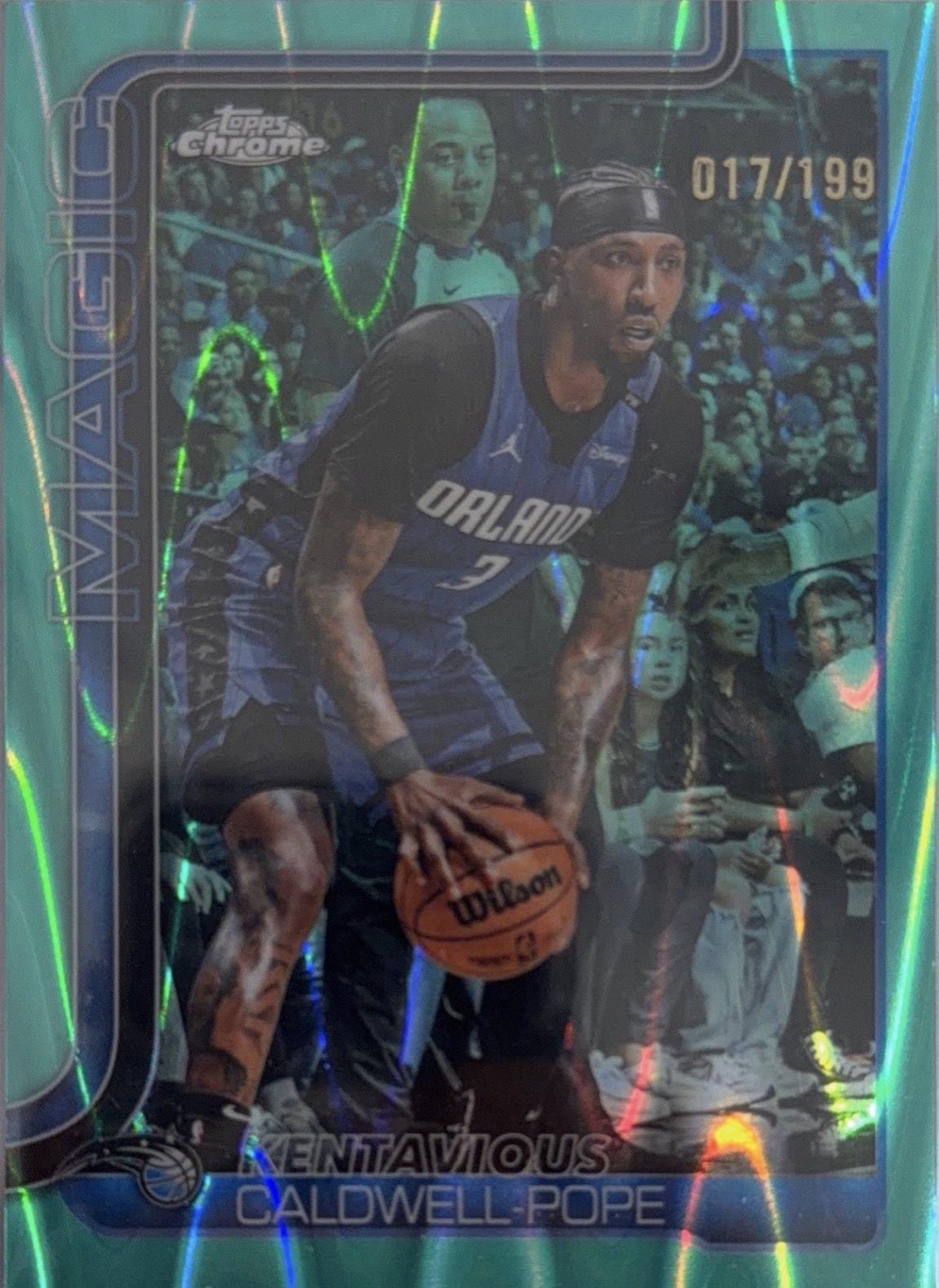 Kentavious Caldwell-Pope [RayWave Aqua Refractor] #143