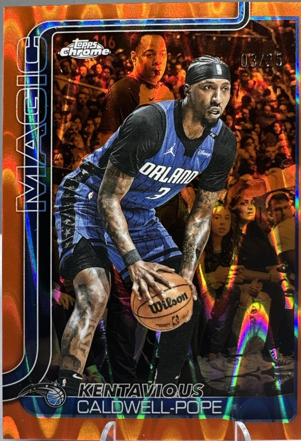 Kentavious Caldwell-Pope [RayWave Orange Refractor] #143