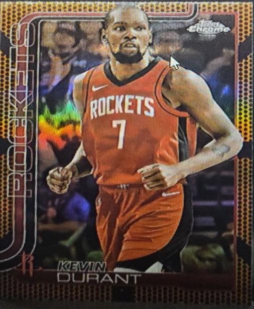 Kevin Durant [Basketball Refractor] #155