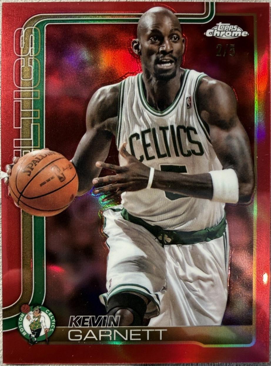 Kevin Garnett [Red Refractor] #247