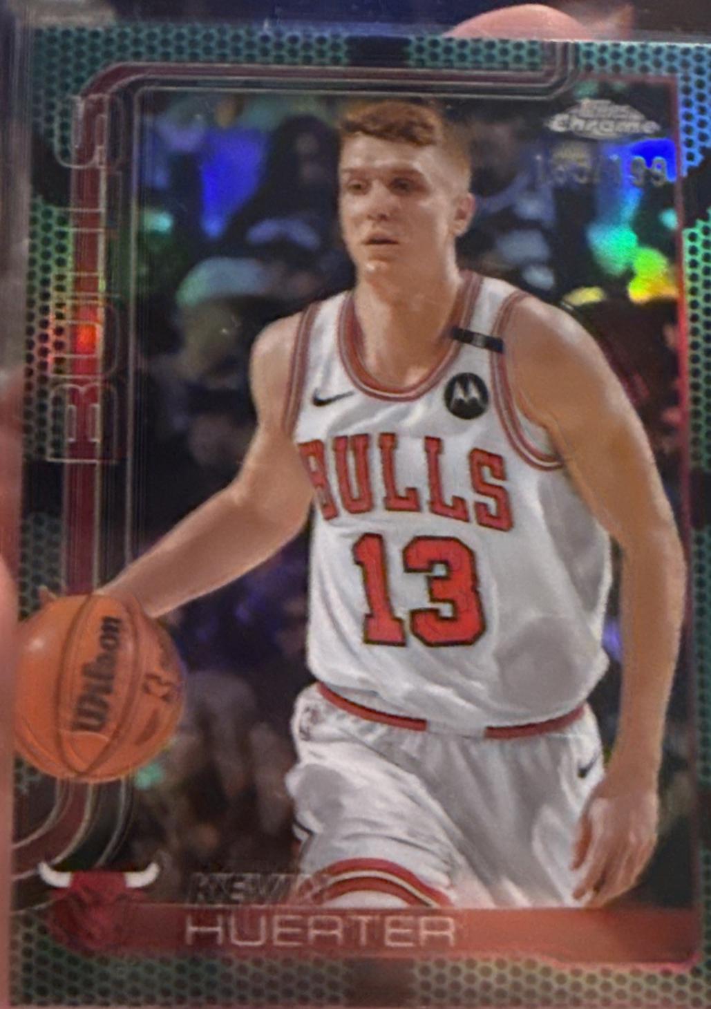 Kevin Huerter [Aqua Refractor] #43