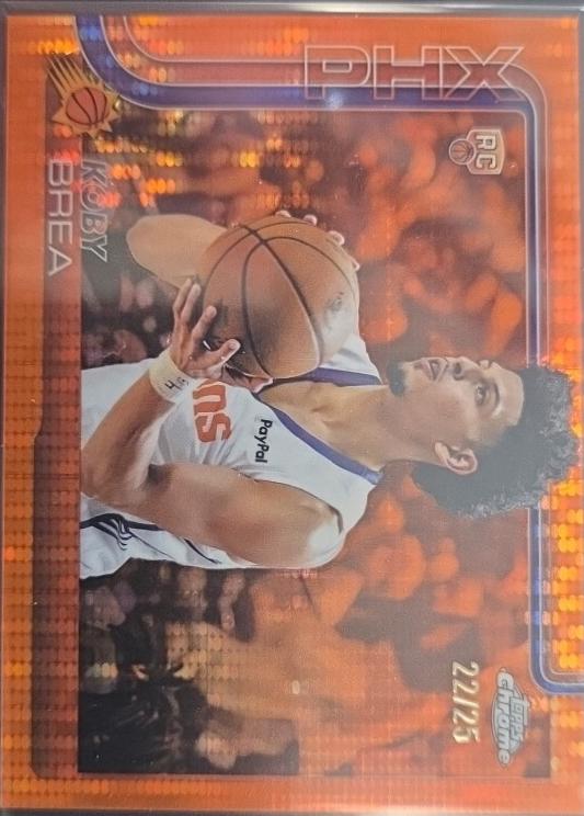 Koby Brea [Orange Basketball Refractor] #292