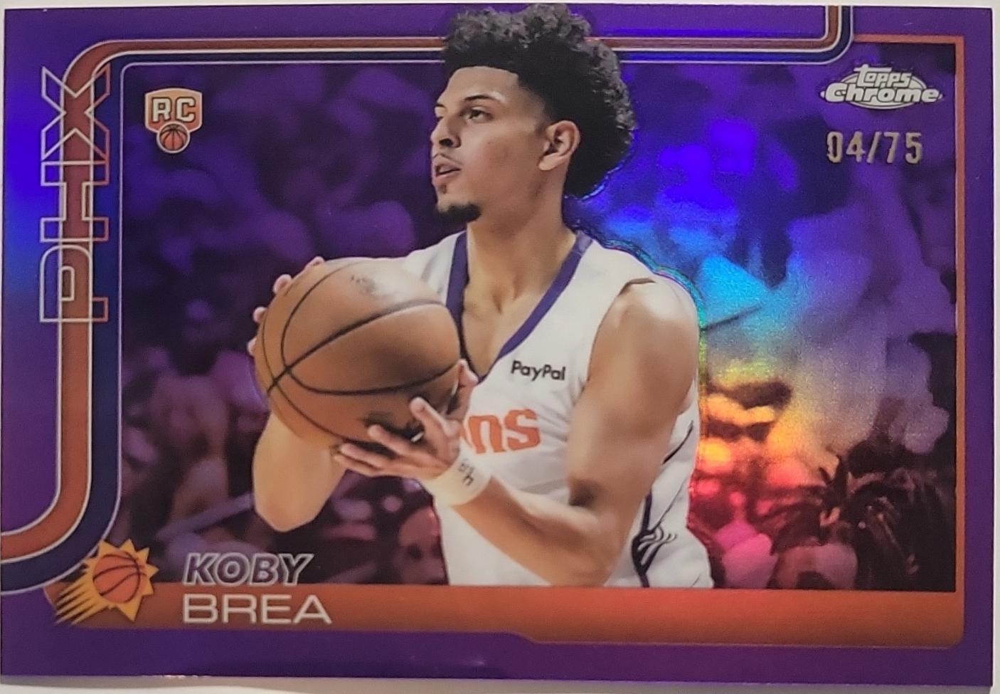 Koby Brea [Purple Basketball Refractor] #292