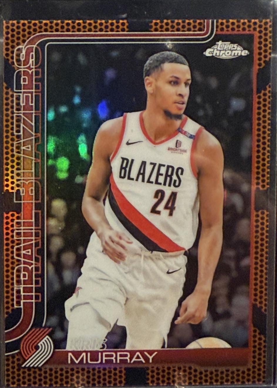 Kris Murray [Orange Basketball Refractor] #217