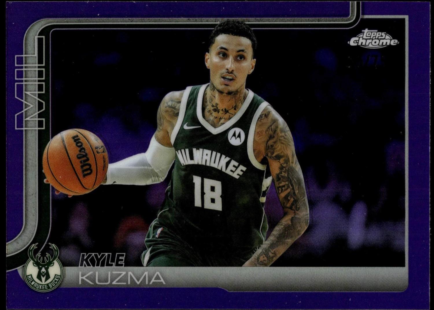 Kyle Kuzma [Purple Refractor] #118