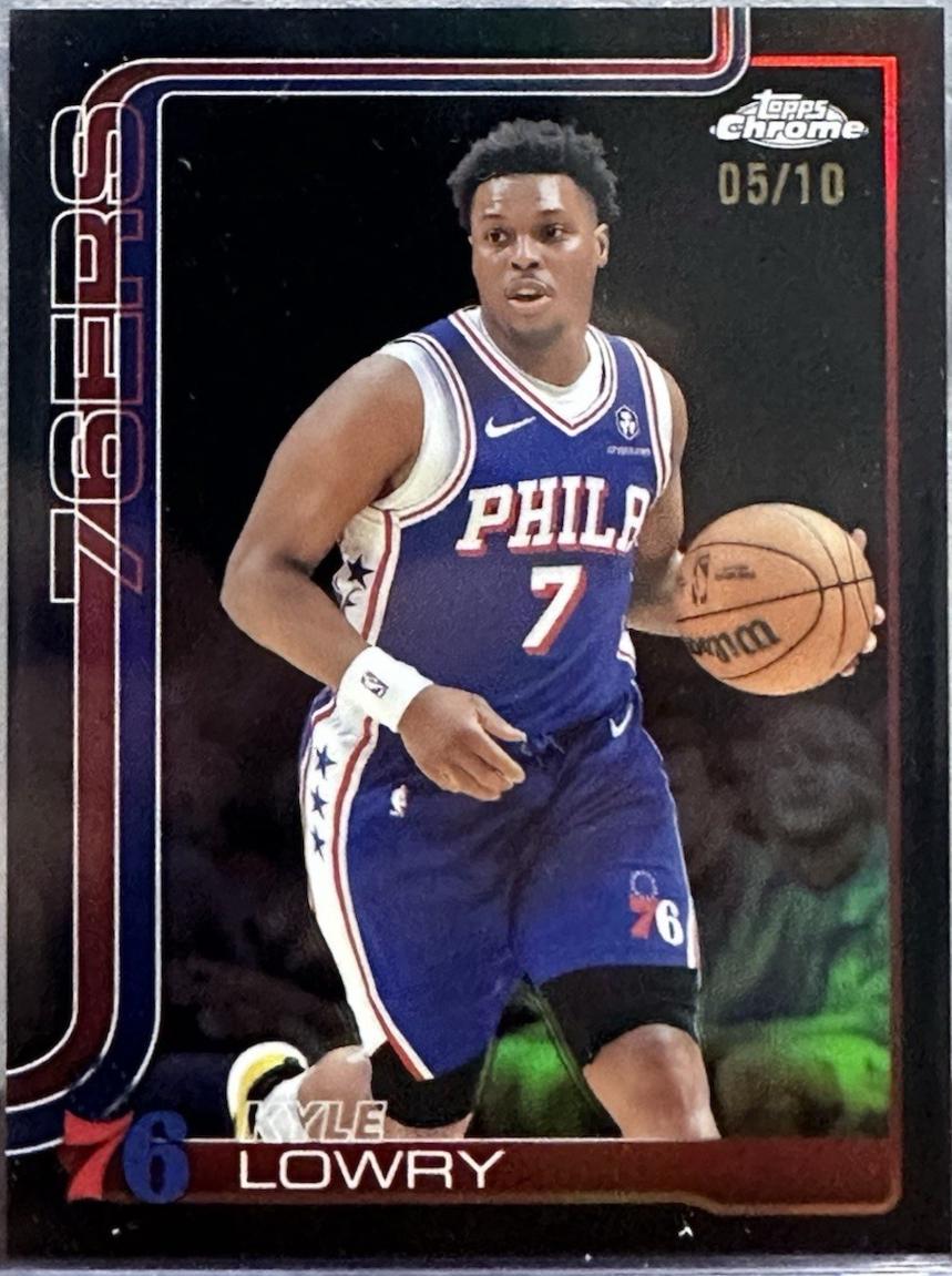 Kyle Lowry [Black Refractor] #152