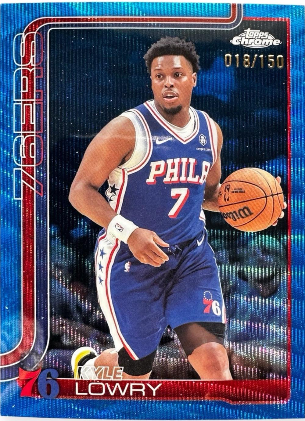 Kyle Lowry [Blue Refractor] #152