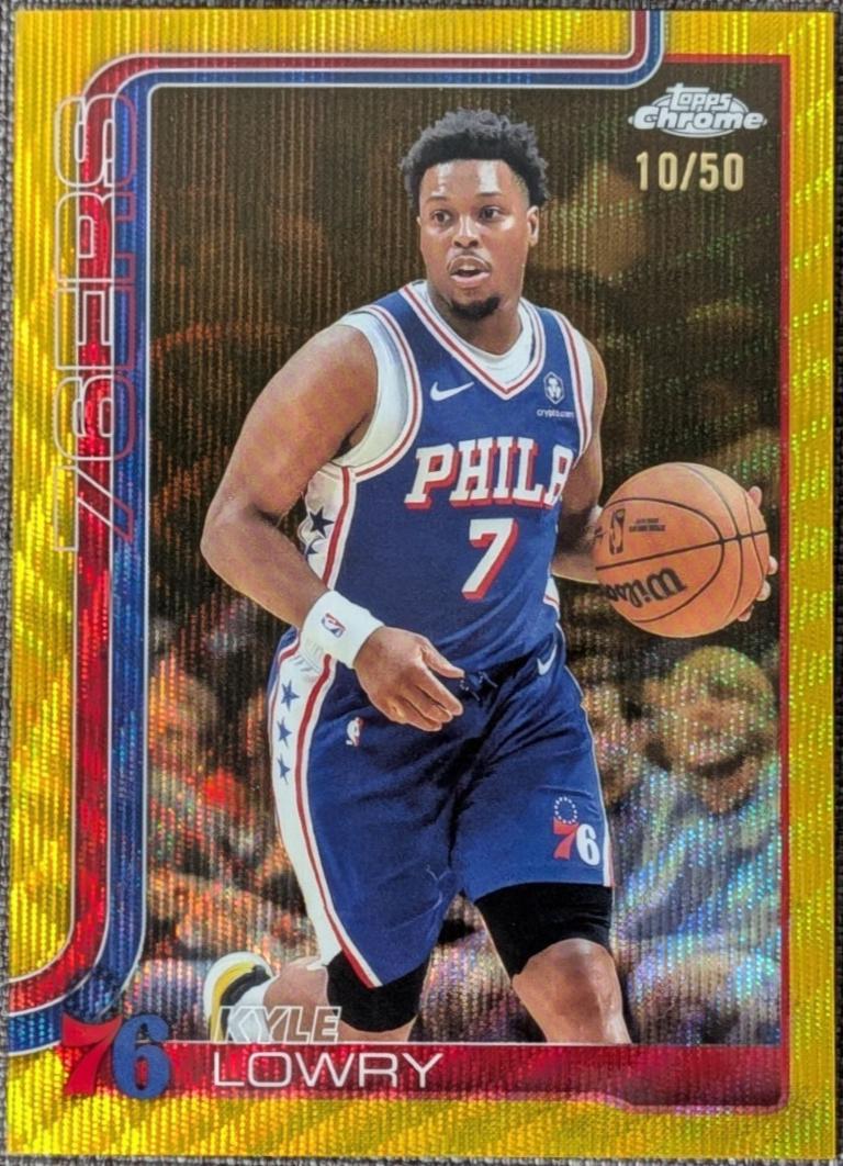 Kyle Lowry [Gold Wave Refractor] #152