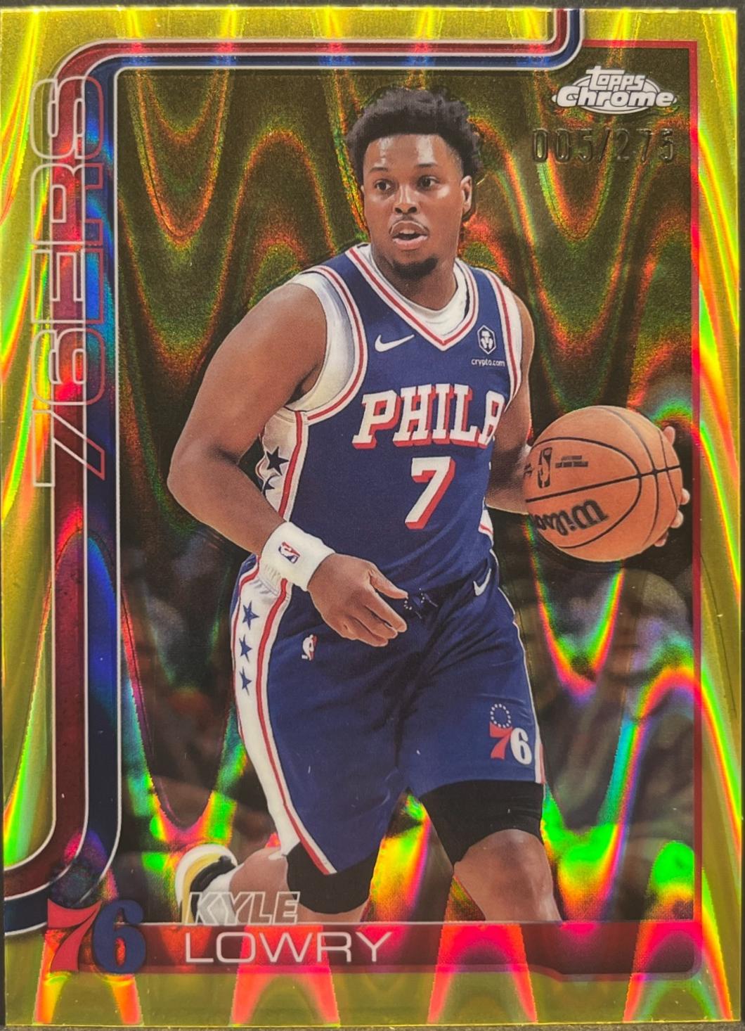 Kyle Lowry [RayWave Yellow Refractor] #152