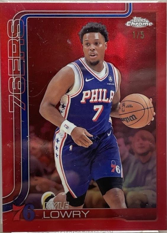 Kyle Lowry [Red Geometric Refractor] #152