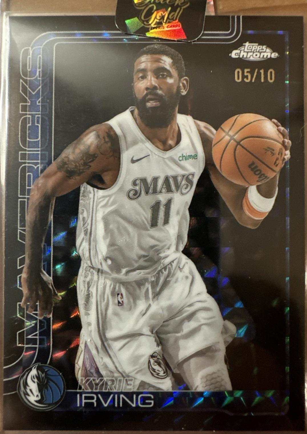 Kyrie Irving [Black Geometric Refractor] #40