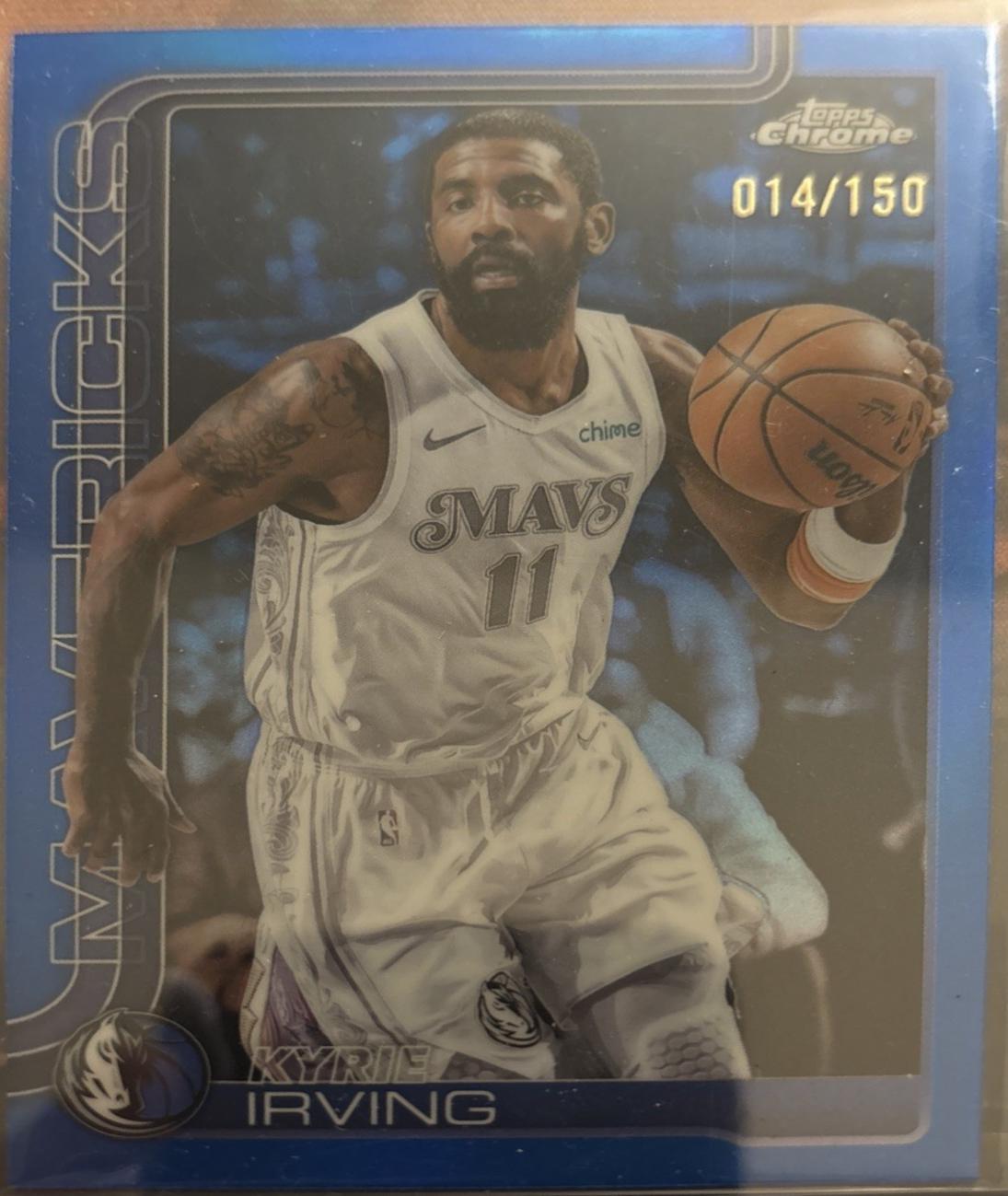 Kyrie Irving [Blue Refractor] #40