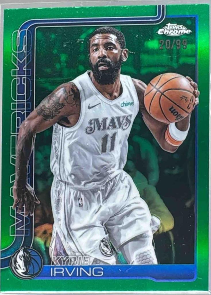 Kyrie Irving [Green Refractor] #40