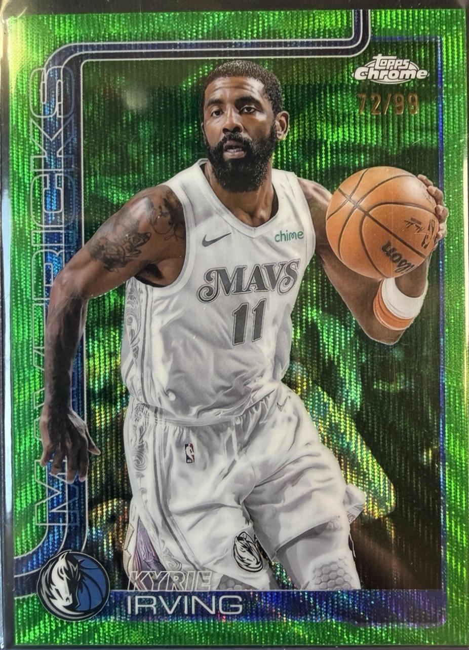 Kyrie Irving [Green Wave Refractor] #40